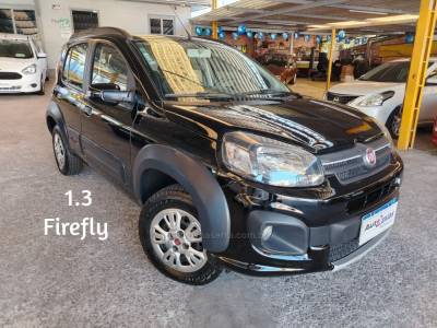 FIAT - UNO - 2016/2017 - Preta - R$ 44.900,00
